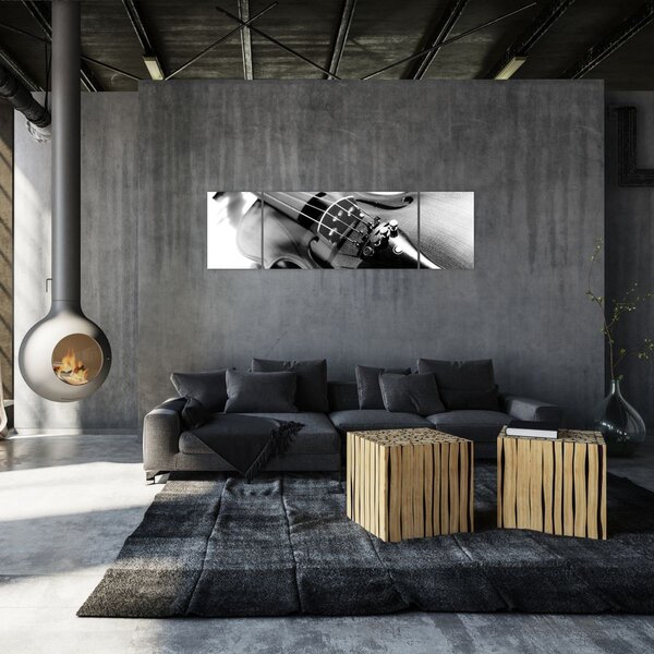 Obraz - Housle (170x50 cm)