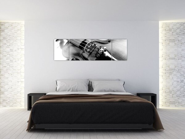 Obraz - Housle (170x50 cm)