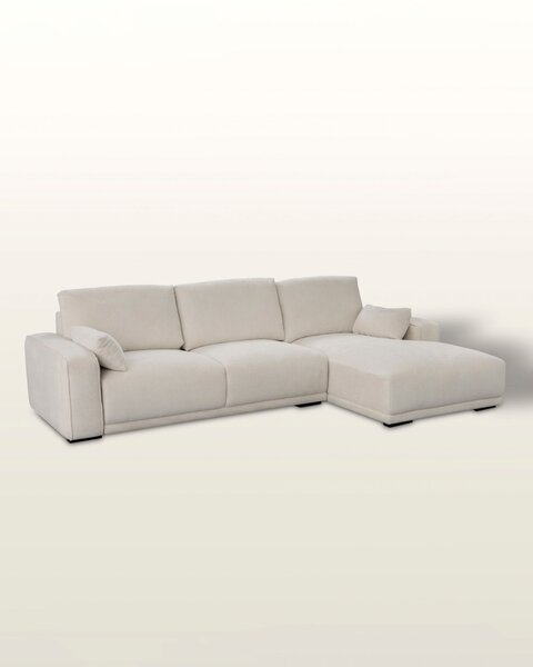 Pohovka Silkeborg crème white pravostranná