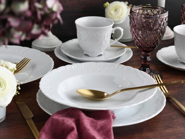 KOMBINOVANÁ SOUPRAVA, 30dílné, porcelán Creatable - Online Only nádobí, Online Only