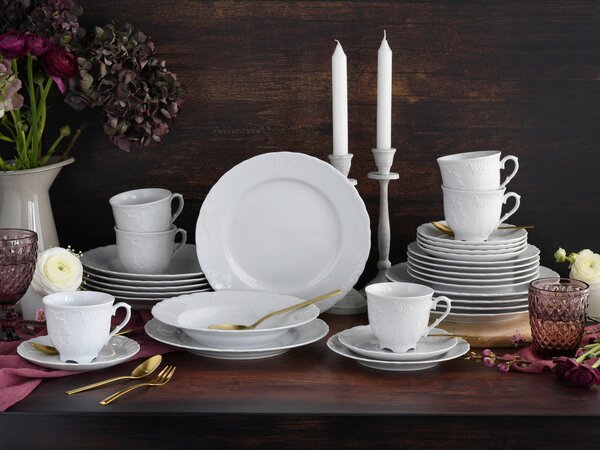 KOMBINOVANÁ SOUPRAVA, 30dílné, porcelán Creatable - Online Only nádobí, Online Only