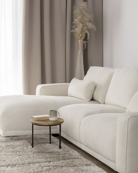 Pohovka Silkeborg crème white pravostranná