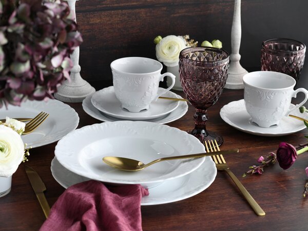 KOMBINOVANÁ SOUPRAVA, 30dílné, porcelán Creatable - Online Only nádobí, Online Only