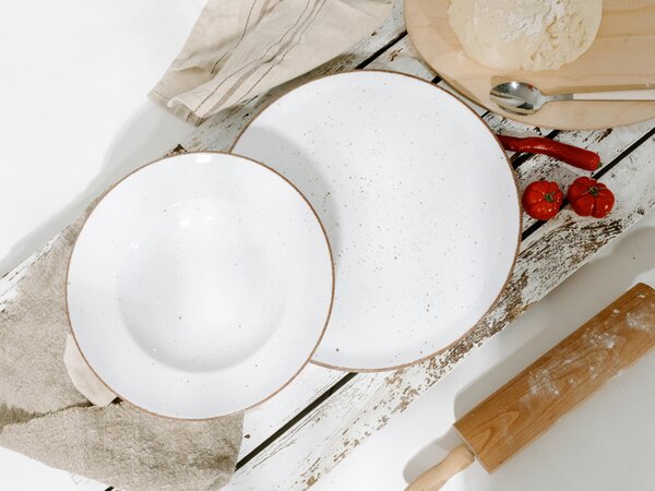 SADA TALÍŘŮ NA PIZZU, keramika, 30,5 cm Creatable - Online Only nádobí, Online Only