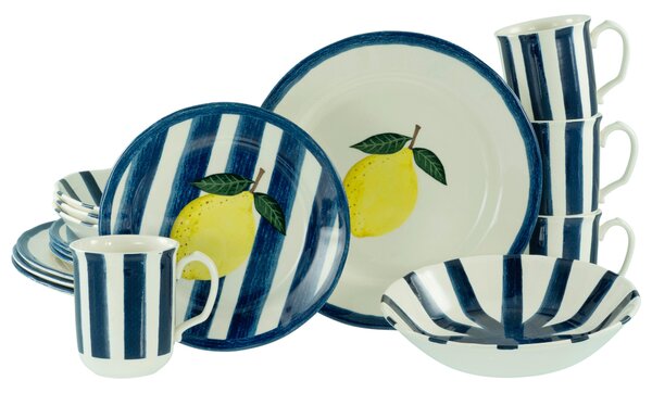 KOMBINOVANÁ SOUPRAVA, 16dílné, pórovina Creatable - Online Only nádobí, Online Only