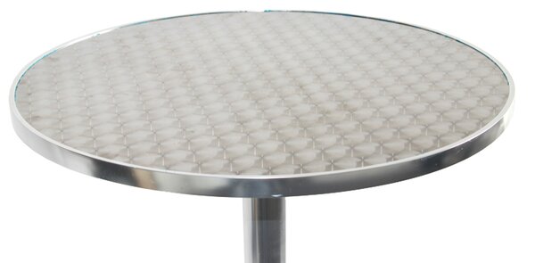 Barový bistro stůl kulatý 11352, hliník - v70/110 x Ø60 cm