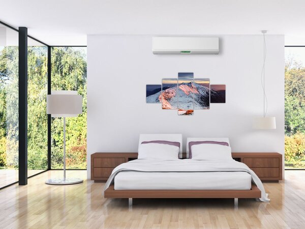 Obraz - Zimní horské panorama II. (125x70 cm)