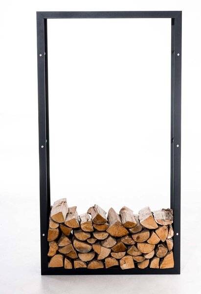 Stojan na palivové dřevo Keri V3 25x60x100, černý