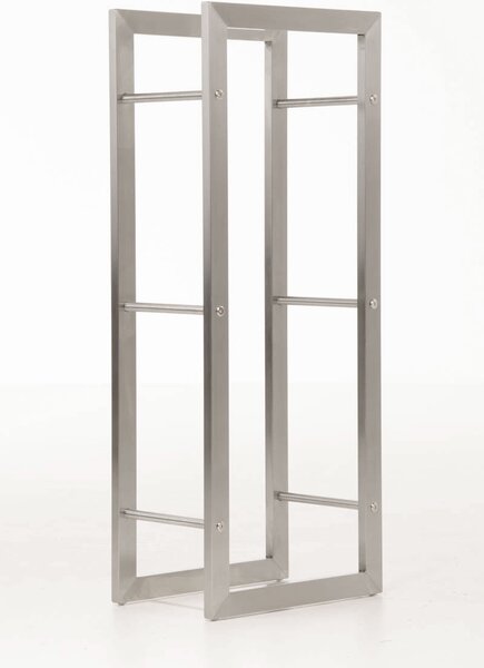 Stojan na palivové dřevo Keri 25x60x150 - nerez