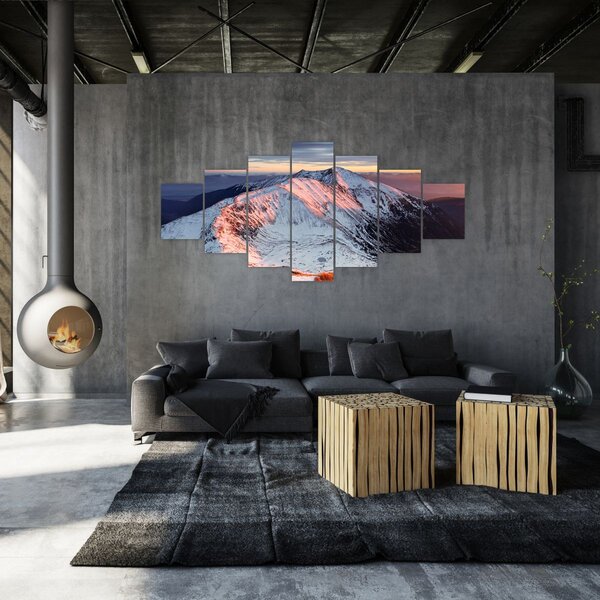 Obraz - Zimní horské panorama II. (210x100 cm)