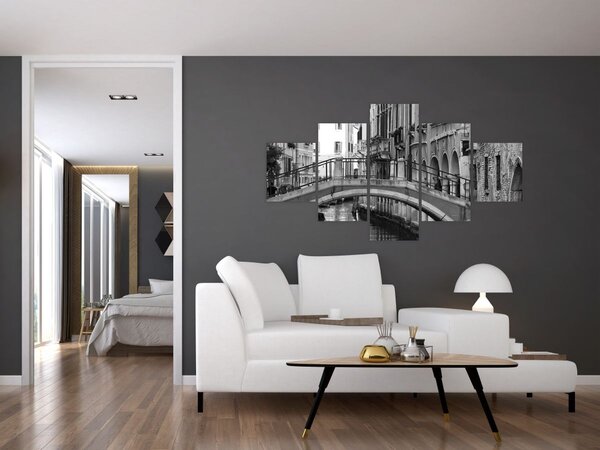 Obraz - Pohled na Benátky (125x70 cm)