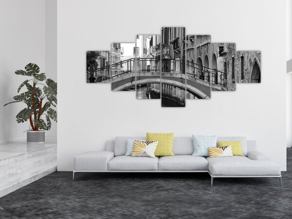 Obraz - Pohled na Benátky (210x100 cm)