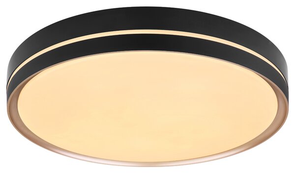 Stropní LED svítidlo MANNI černá/bronzová