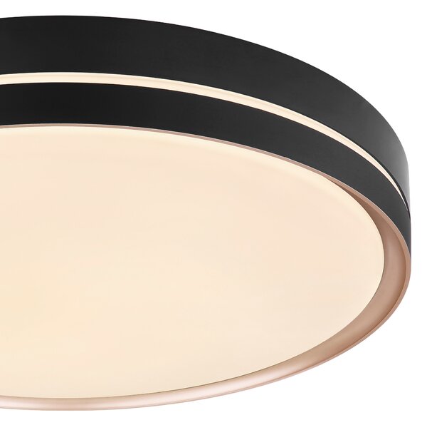 Stropní LED svítidlo MANNI černá/bronzová