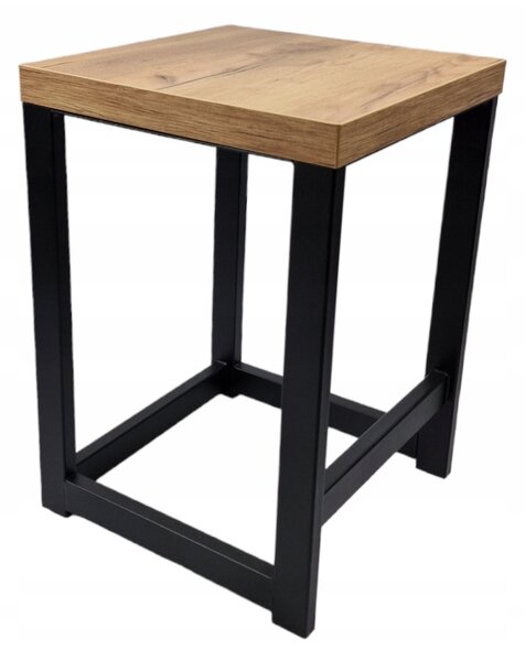 Taburet forM Deco Home černý 47,5 cm
