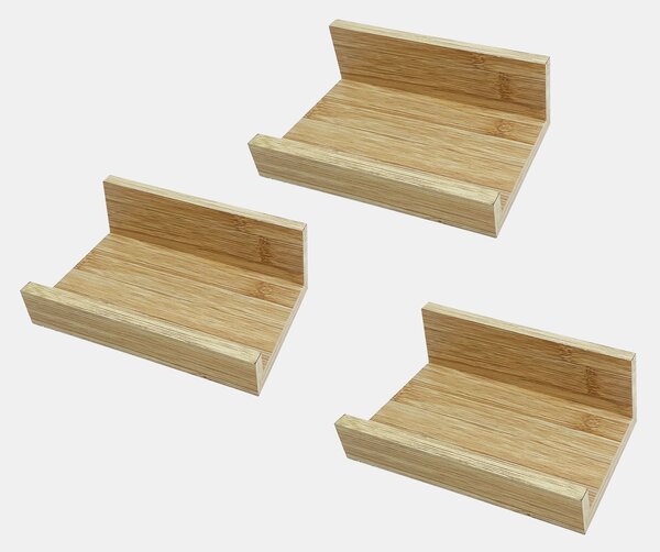 Sinsay - Sada nástěnných polic 3 pack - béžová