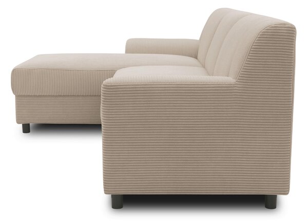 ROHOVÁ ROZKLÁDACÍ POHOVKA, textil, šedohnědá MID.YOU - Online Only sedačky, Online Only