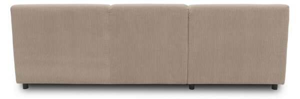 ROHOVÁ ROZKLÁDACÍ POHOVKA, textil, šedohnědá MID.YOU - Online Only sedačky, Online Only