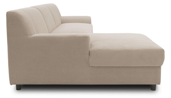 ROHOVÁ ROZKLÁDACÍ POHOVKA, textil, šedohnědá MID.YOU - Online Only sedačky, Online Only