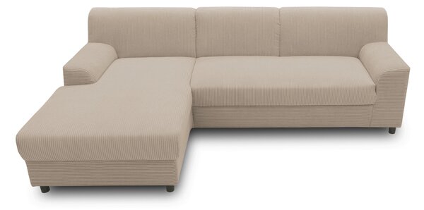 ROHOVÁ ROZKLÁDACÍ POHOVKA, textil, šedohnědá MID.YOU - Online Only sedačky, Online Only