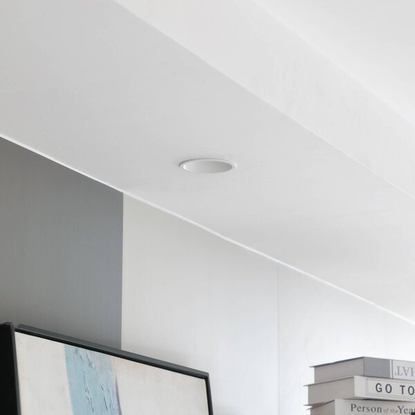 Arcchio Svítidlo LED Niria, bílé, 2 700 K, stmívatelný, Bílá / opál, Obývací pokoj / jídelna, Hliník, Moderní