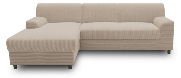 ROHOVÁ SEDAČKA, textil, šedohnědá MID.YOU - Sedací soupravy, Online Only