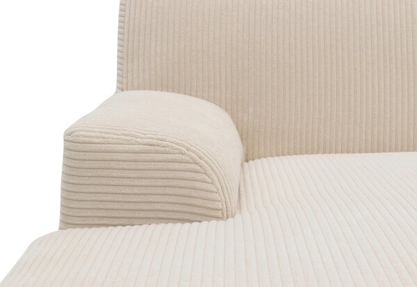 ROHOVÁ SEDAČKA, textil, krémová MID.YOU - Sedací soupravy, Online Only