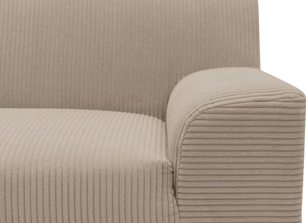ROHOVÁ SEDAČKA, textil, šedohnědá MID.YOU - Sedací soupravy, Online Only