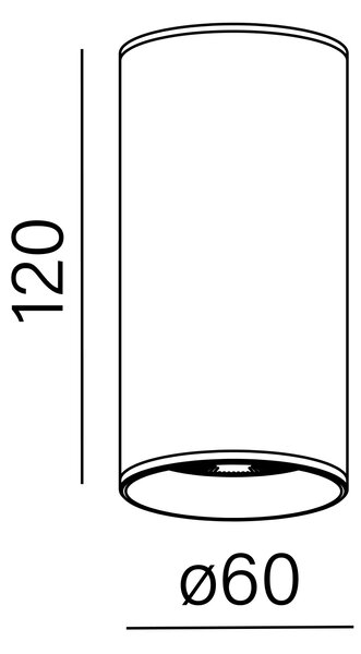 AQform designová venkovní stropní svítidla PET LED