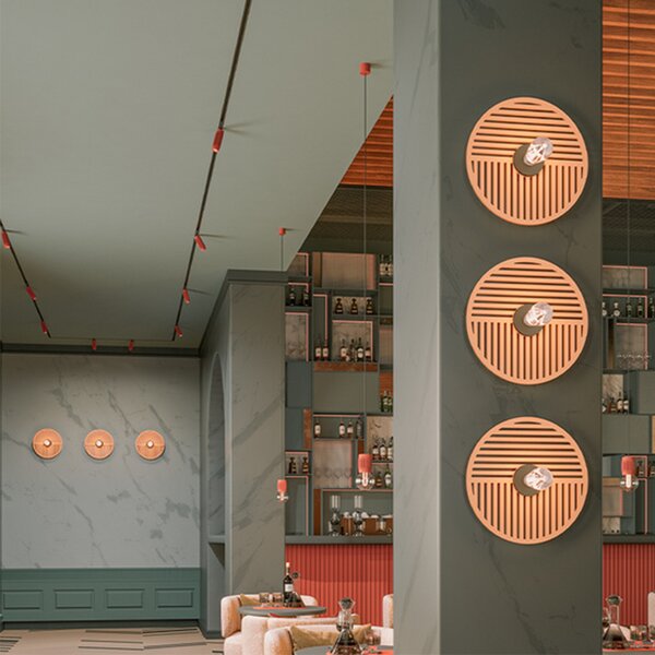 AQform designová nástěnná svítidla IKI Round