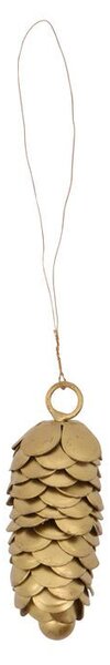 Vánoční ozdoba Pine Cone Gold - set 2 ks