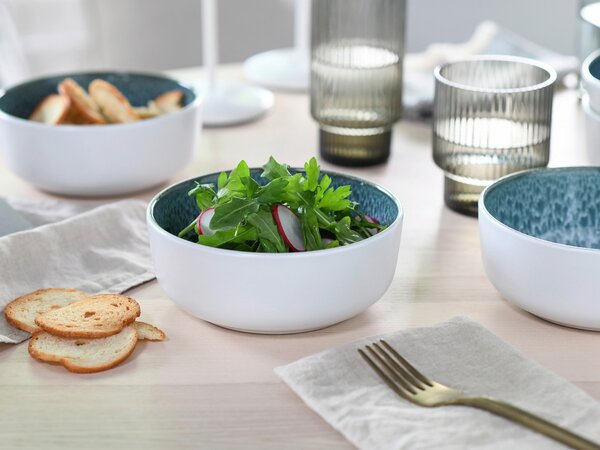 KOMBINOVANÁ SOUPRAVA, 16dílné, kamenina Creatable - Online Only nádobí, Online Only
