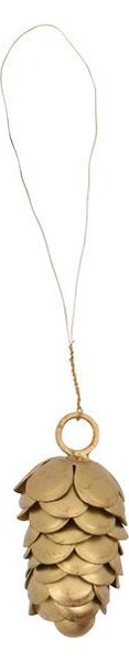 Vánoční ozdoba Pine Cone Gold - set 2 ks
