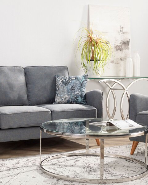 Pohovka Venuste denim blue/brown 2-místná