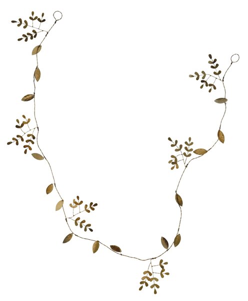 Girlanda s lístky Brass