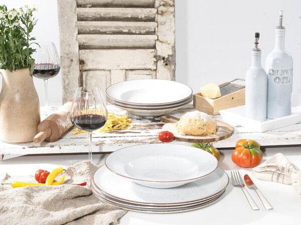 SADA TALÍŘŮ NA TĚSTOVINY, keramika, 27 cm Creatable - Online Only nádobí, Online Only