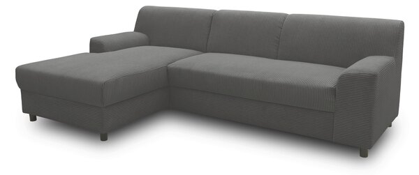 ROHOVÁ SEDAČKA, textil, šedá MID.YOU - Sedací soupravy, Online Only
