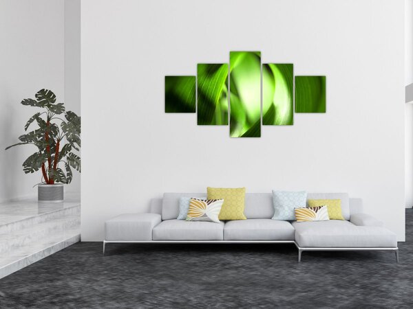 Obraz - Stéblo trávy (125x70 cm)