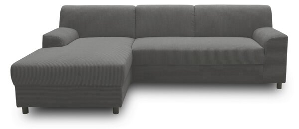 ROHOVÁ SEDAČKA, textil, šedá MID.YOU - Sedací soupravy, Online Only