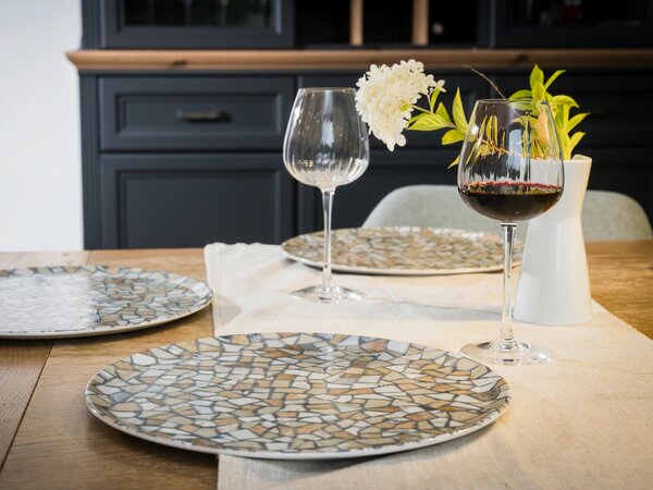 SADA TALÍŘŮ NA PIZZU, keramika, 33 cm Creatable - Online Only nádobí, Online Only