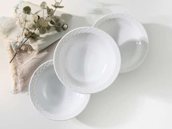 SADA MISEK NA MÜSLI Polo weiss 17,5 cm Creatable - Sada misek, Online Only