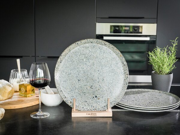 SADA TALÍŘŮ NA PIZZU, keramika, 33 cm Creatable - Online Only nádobí, Online Only