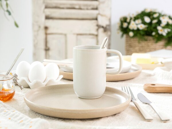 KOMBINOVANÁ SOUPRAVA, 16dílné, kamenina Creatable - Online Only nádobí, Online Only