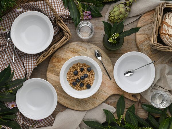 SADA MISEK NA MÜSLI Polo weiss 17,5 cm Creatable - Sada misek, Online Only