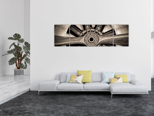 Obraz - Letecká vrtule (170x50 cm)