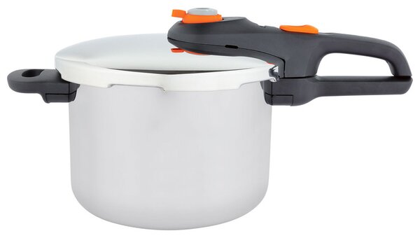 Tefal Tlakový hrnec s napařovací vložkou Secure Click P25307, 6 l (100345632)