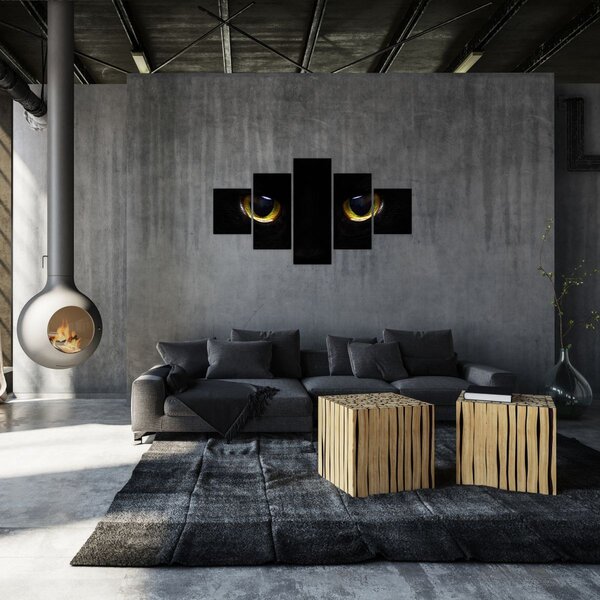 Obraz - Kočičí oči (125x70 cm)