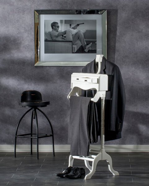 Věšák Chester výška 125cm white