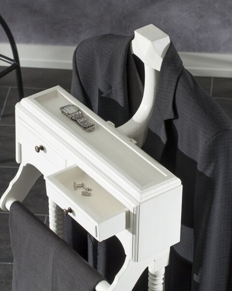 Věšák Chester výška 125cm white