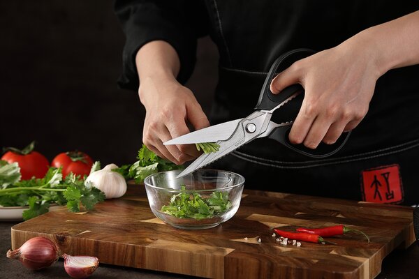Nůžky na porcování drůbeže XinZuo H7 - šedá